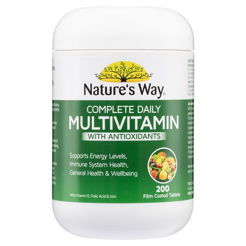 Nature's Way Complete Daily Multivitamin (200 Tablets)