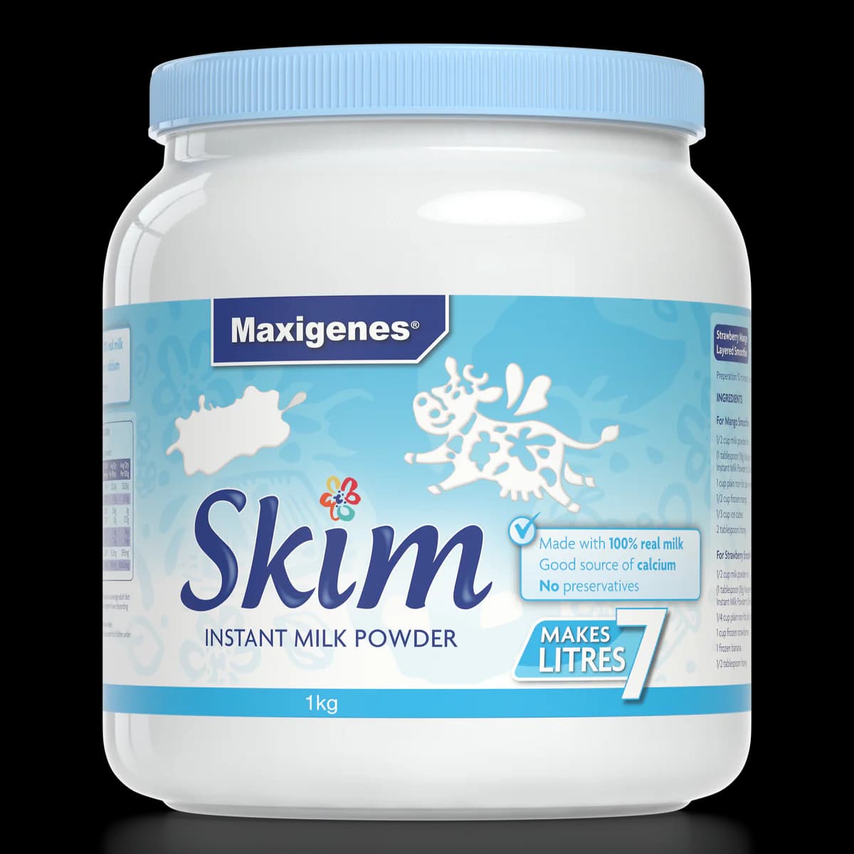 Maxigenes Skim Instant Milk Powder (1kg)