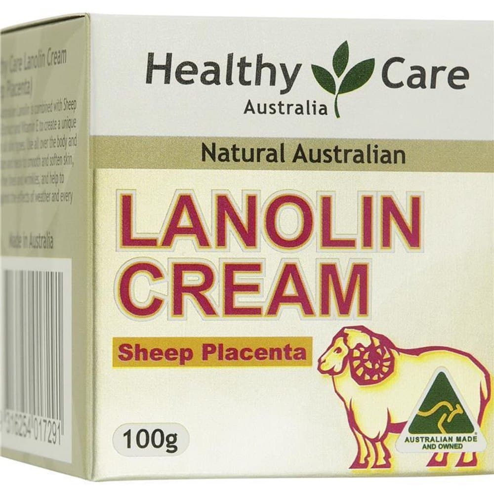 Healthy Care Lanolin with Sheep Placenta (100g)